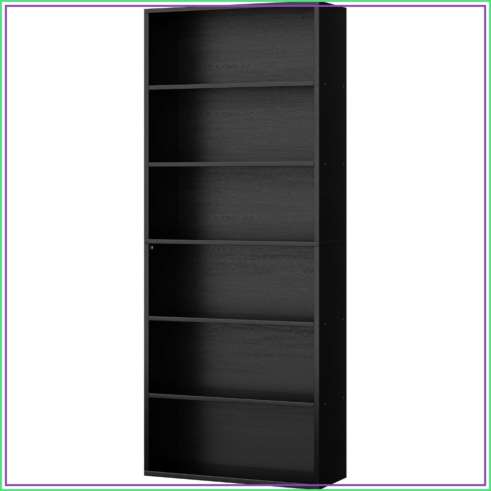 Storage & Organization - 6-ярусный открытый книжный шкаф, высота 70,6