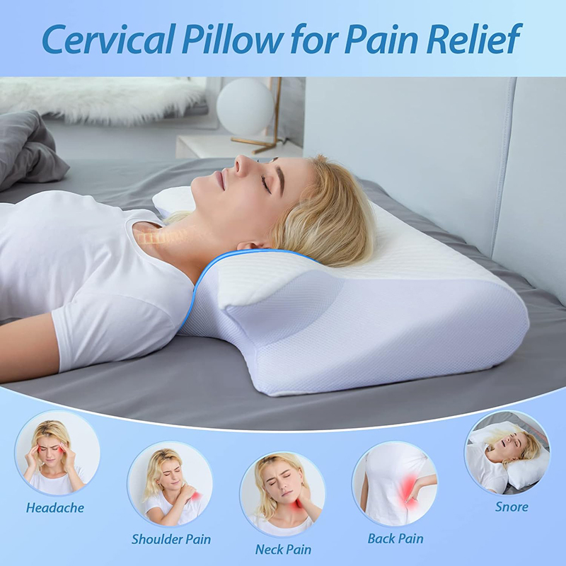 Memory Foam Orthopedic Pillow Neck Pain - Новая ортопедическая подушка из пены с