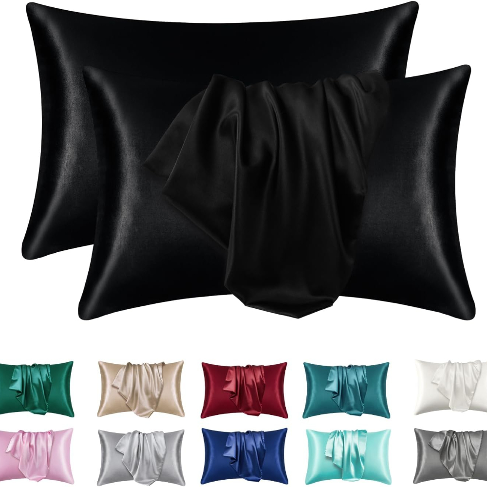 Satin Silk Pillowcase Hair Skin - 1/2 шт. Наволочка из атласного шелка