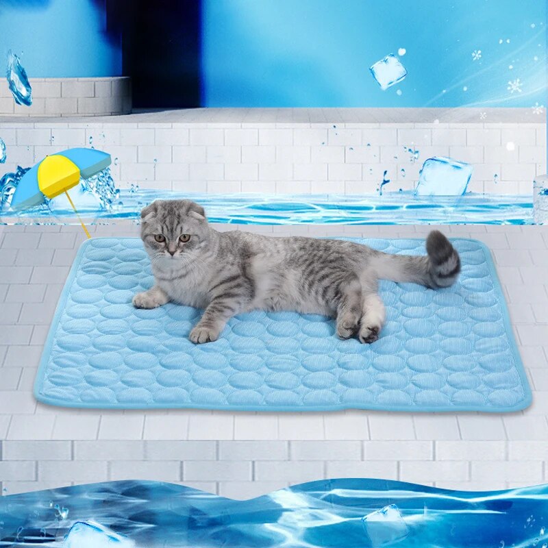 Cooling Blanket Hot Sleepers - Ледяные коврики для домашних животных, летняя