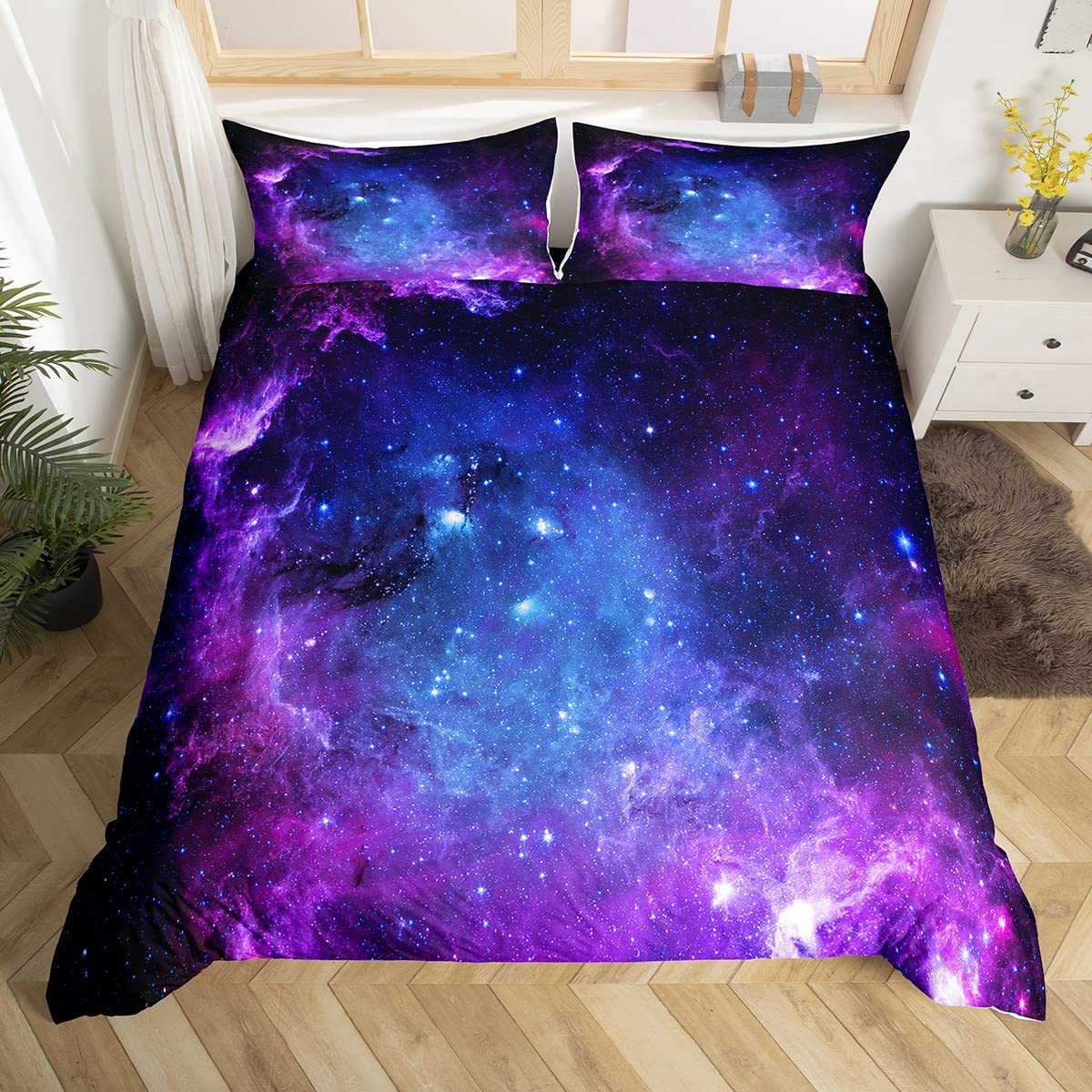 Duvet Cover Sets With Zipper - Комплект постельного белья из мягкой микрофибры,