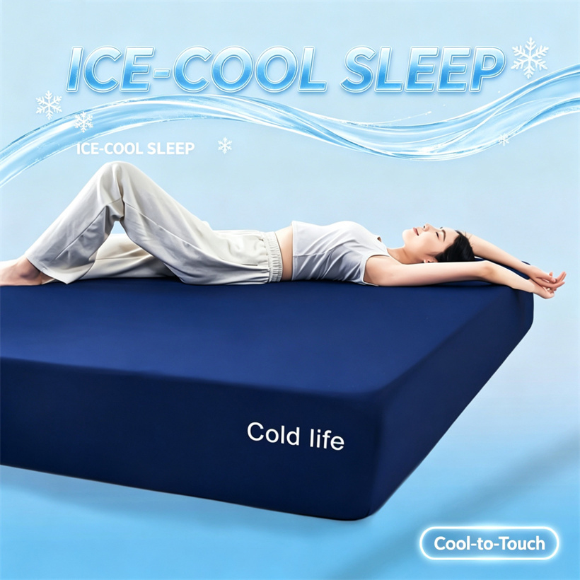 Fitted Bed Sheets Deep Pocket - Охлаждающая простыня на резинке с эффектом