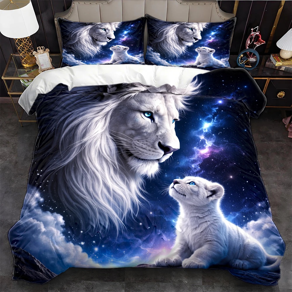 Duvet Cover Sets With Zipper - Комплект постельного белья из 3 предметов