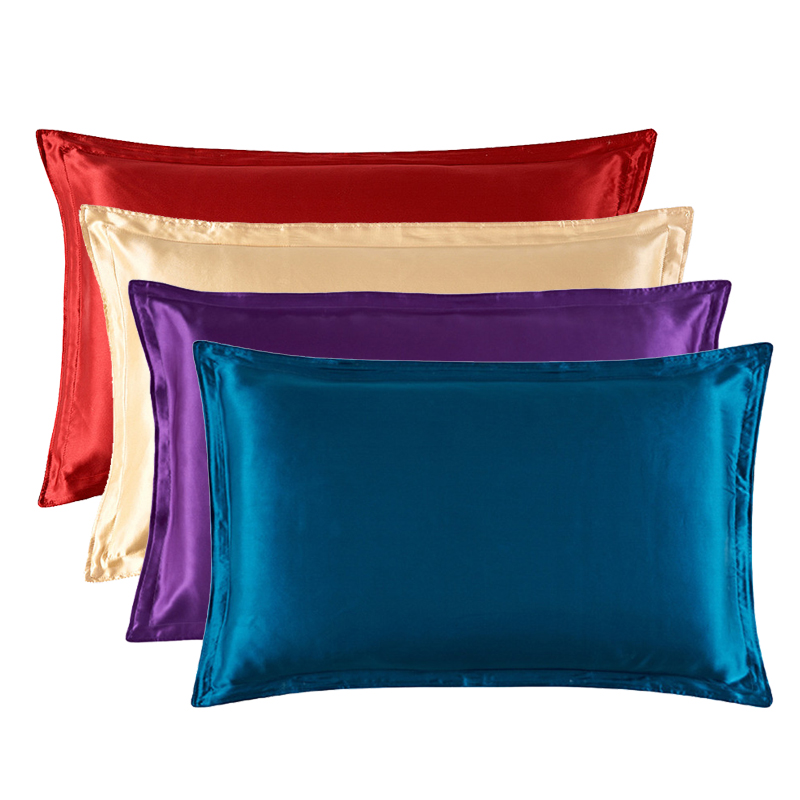 Satin Silk Pillowcase Hair Skin - 48x74 см наволочка в стиле пэчворк,