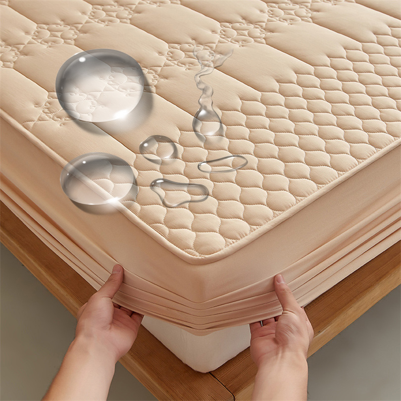 Waterproof Mattress Protector Breathable - 100% водонепроницаемый наматрасник, дышащий мягкий 3D