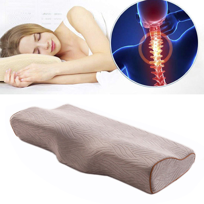Memory Foam Orthopedic Pillow Neck Pain - Ортопедическая массажная подушка 50*30 см для