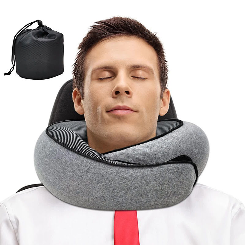 Anti Snore Contour Pillow - Дорожная подушка для шеи из пены