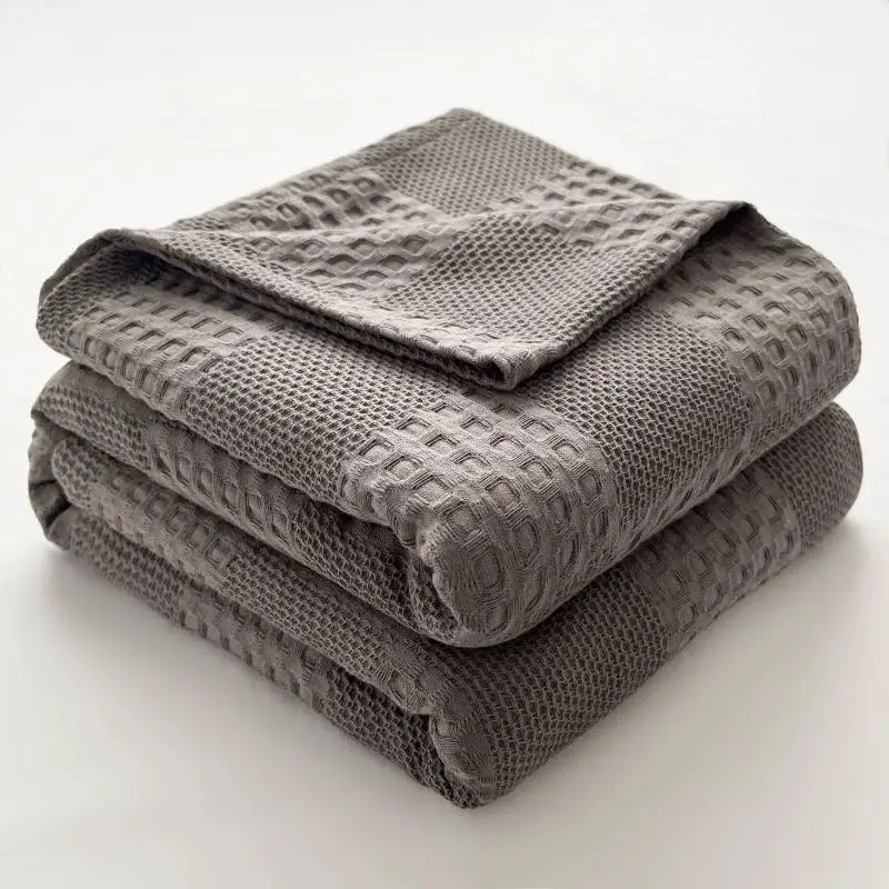 Muslin Cotton Bedspread - Летнее хлопковое муслиновое одеяло WASART, тонкое