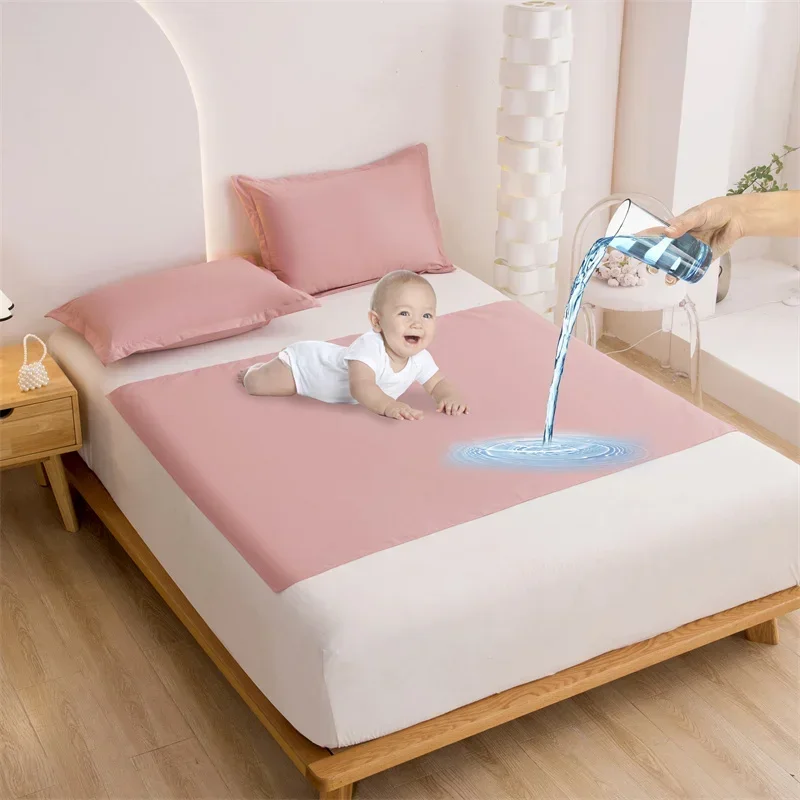 Waterproof Mattress Protector Breathable - Водонепроницаемый тканевый моющийся коврик для подгузников
