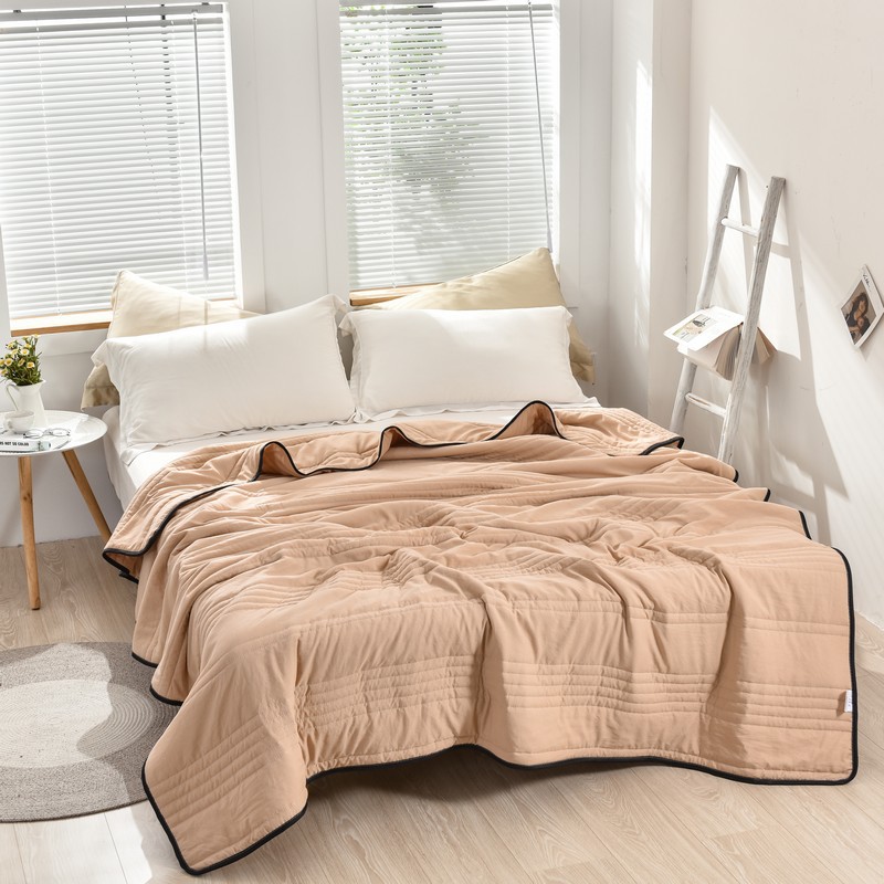 Cooling Blanket Hot Sleepers - Охлаждающее летнее одеяло однотонного цвета, тонкое,
