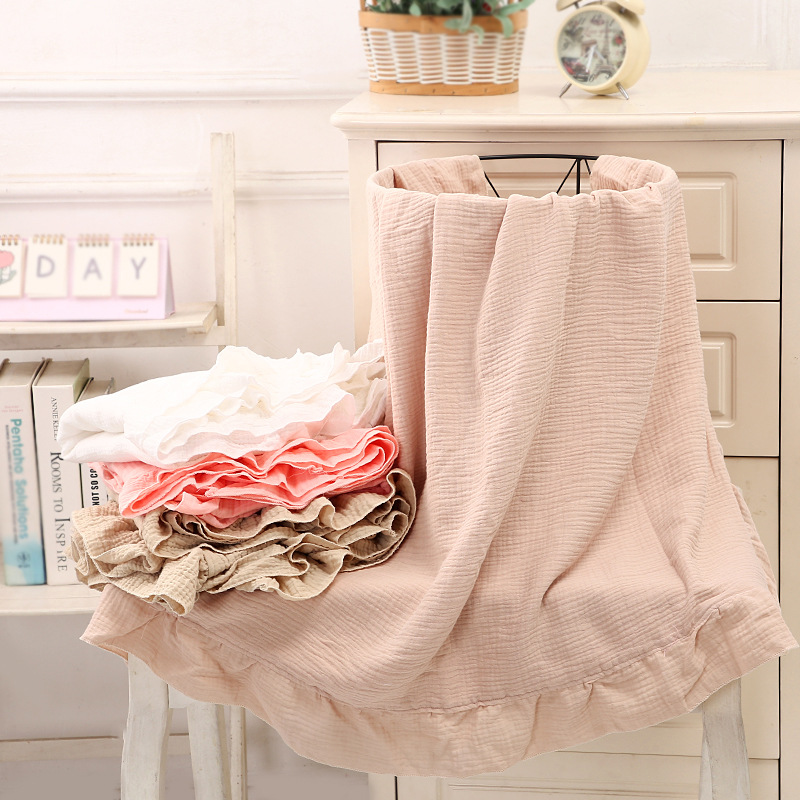 Muslin Cotton Bedspread - Органические хлопковые одеяла для новорожденных, муслиновые