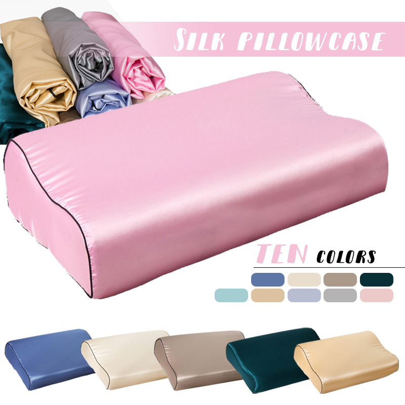 Satin Silk Pillowcase Hair Skin - Латексная наволочка из искусственного шелка для