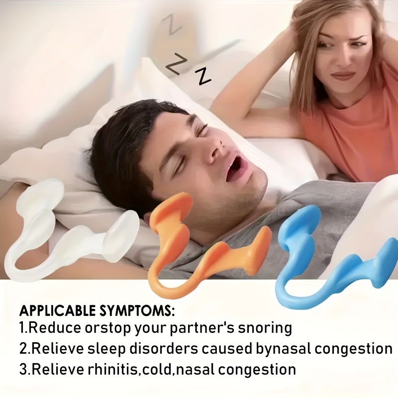 Anti Snore Contour Pillow - 2-10 шт., силиконовые расширители носа для