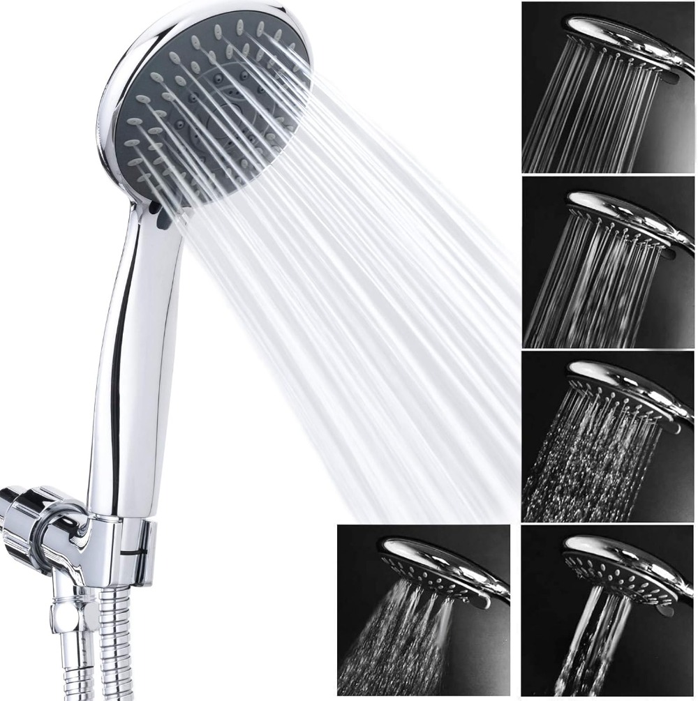 Ручная душевая лейка с 5 режим – обзор и цена High Pressure Shower Head Handheld