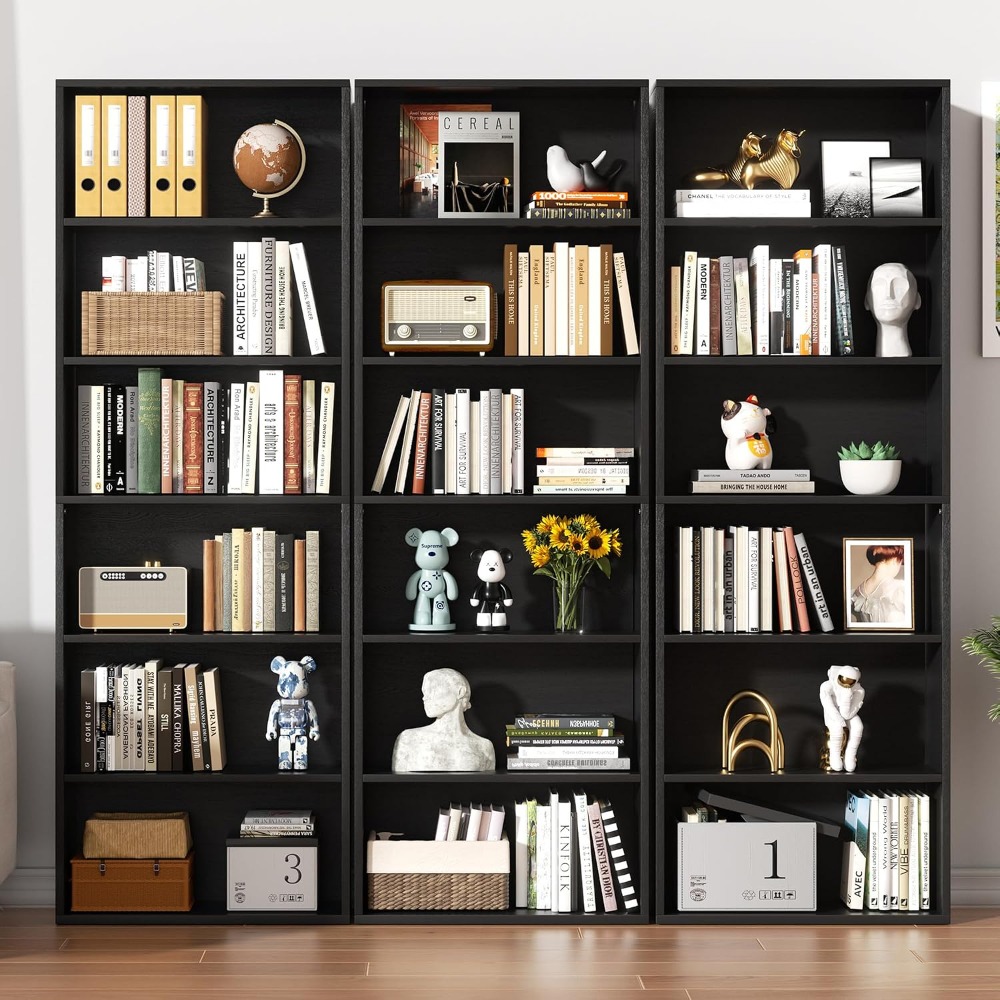 6-ярусный открытый книжный шка – обзор и цена Storage & Organization