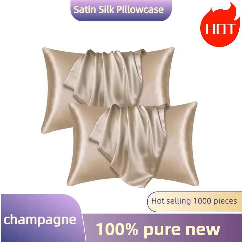1/2 шт. Наволочка из атласного – обзор и цена Satin Silk Pillowcase Hair Skin
