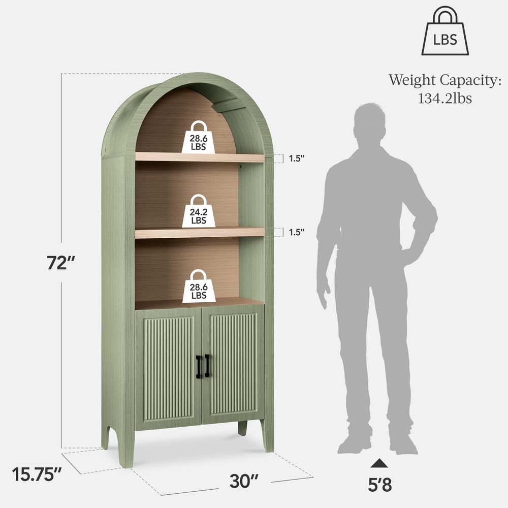 Высокий арочный кухонный шкаф- – обзор и цена Storage & Organization