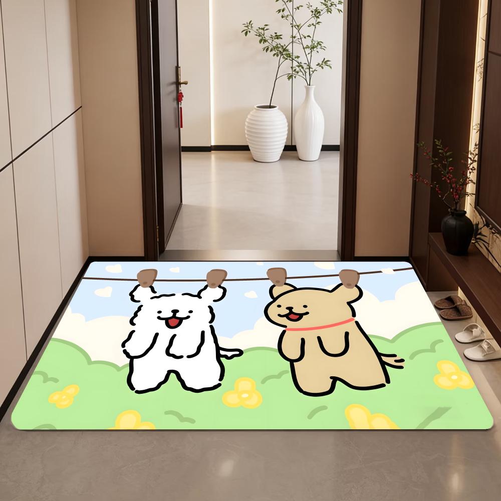 Коврик для пола с изображением – обзор и цена Quick Dry Diatomite Bath Mat