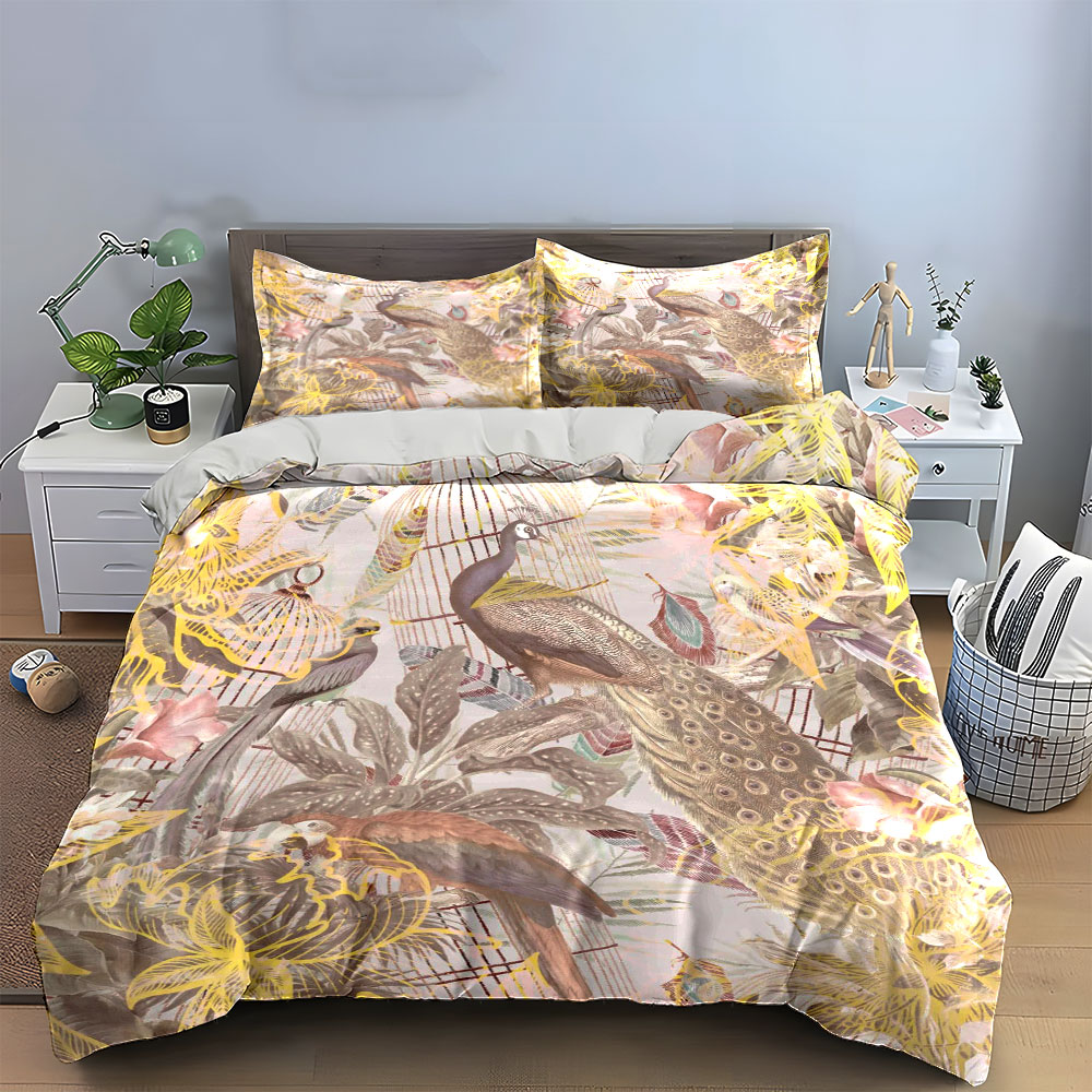 Винтажный комплект постельного – обзор и цена Aesthetic Floral Duvet Cover