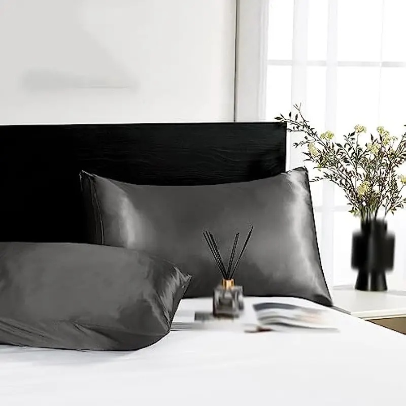 1/2 шт. атласных шелковых наво – обзор и цена Satin Silk Pillowcase Hair Skin
