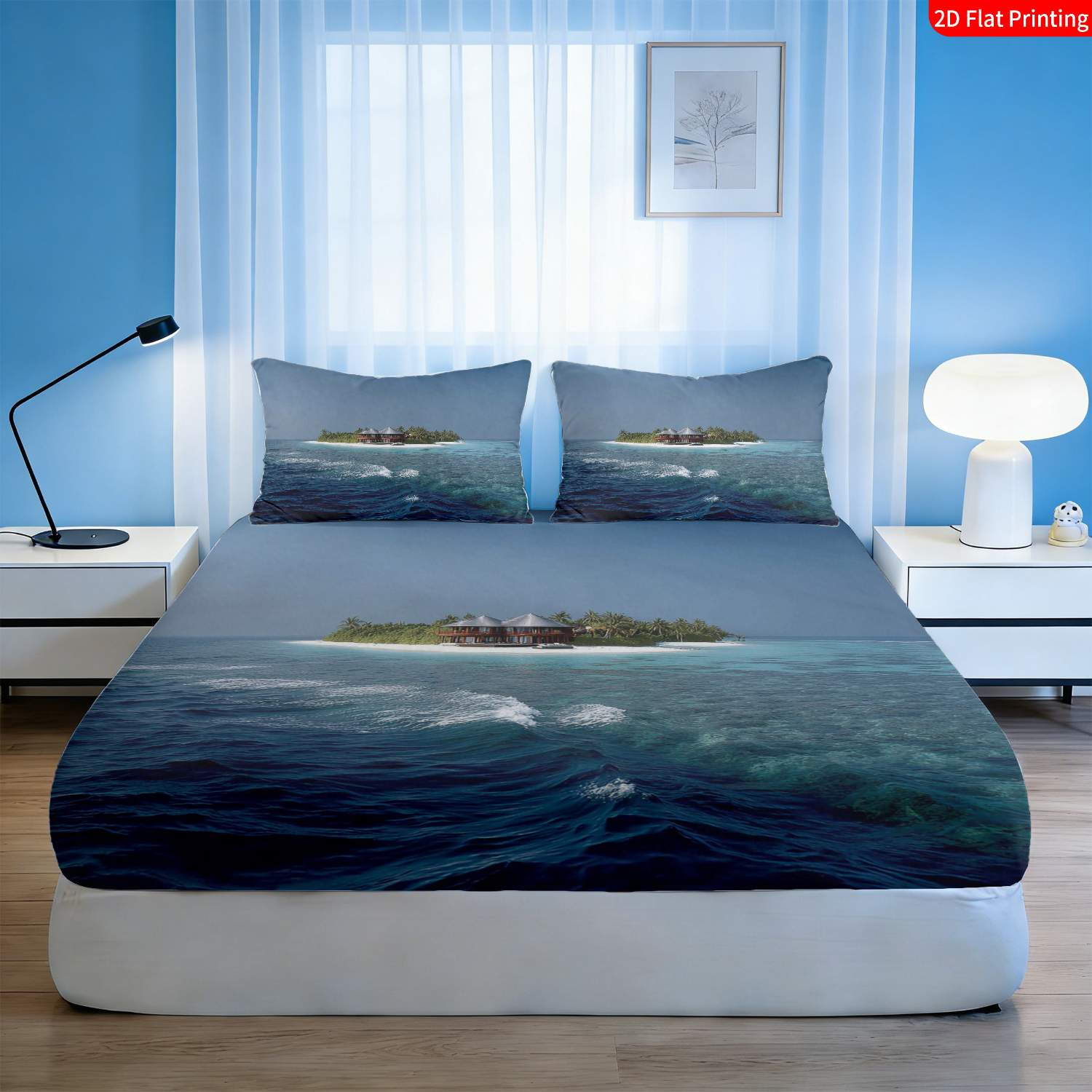 Комплект постельного белья Tro – обзор и цена Fitted Bed Sheets Deep Pocket