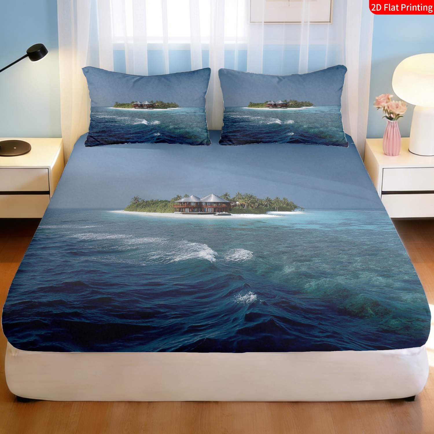 Комплект постельного белья Tro – обзор и цена Fitted Bed Sheets Deep Pocket
