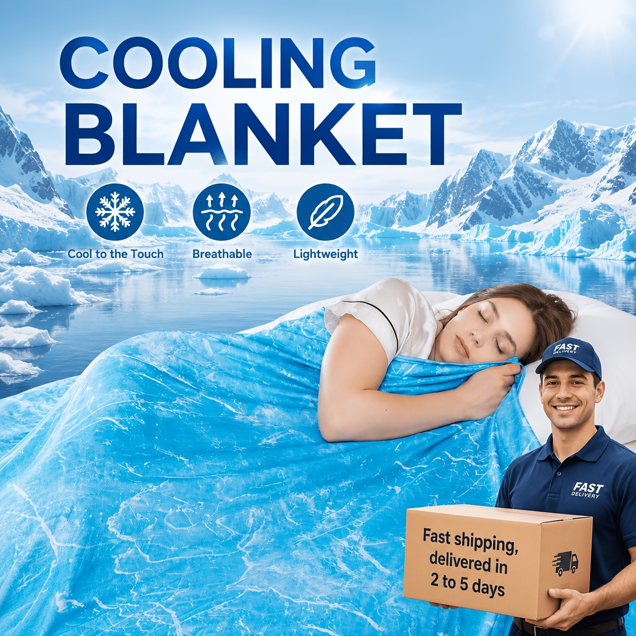 Охлаждающее одеяло для тех, кт – обзор и цена Cooling Blanket Hot Sleepers