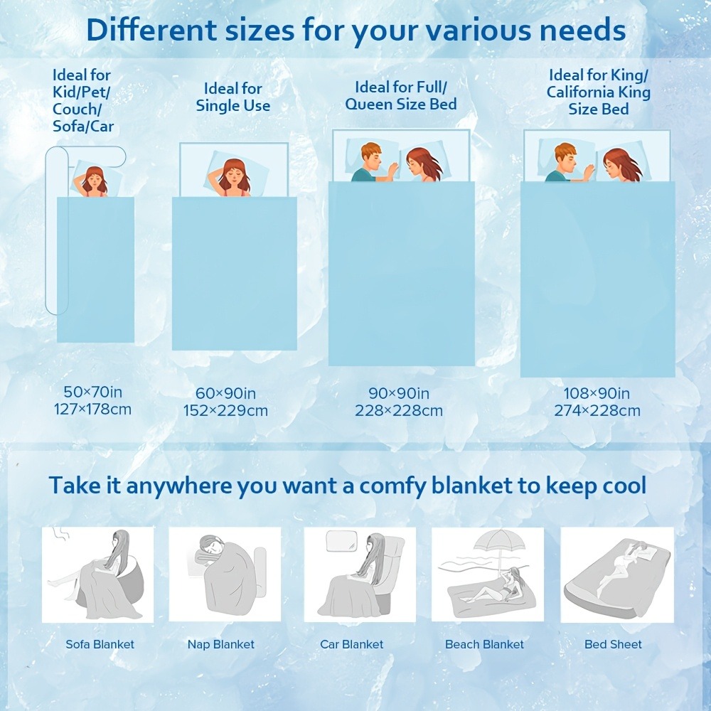 Охлаждающее одеяло для тех, кт – обзор и цена Cooling Blanket Hot Sleepers