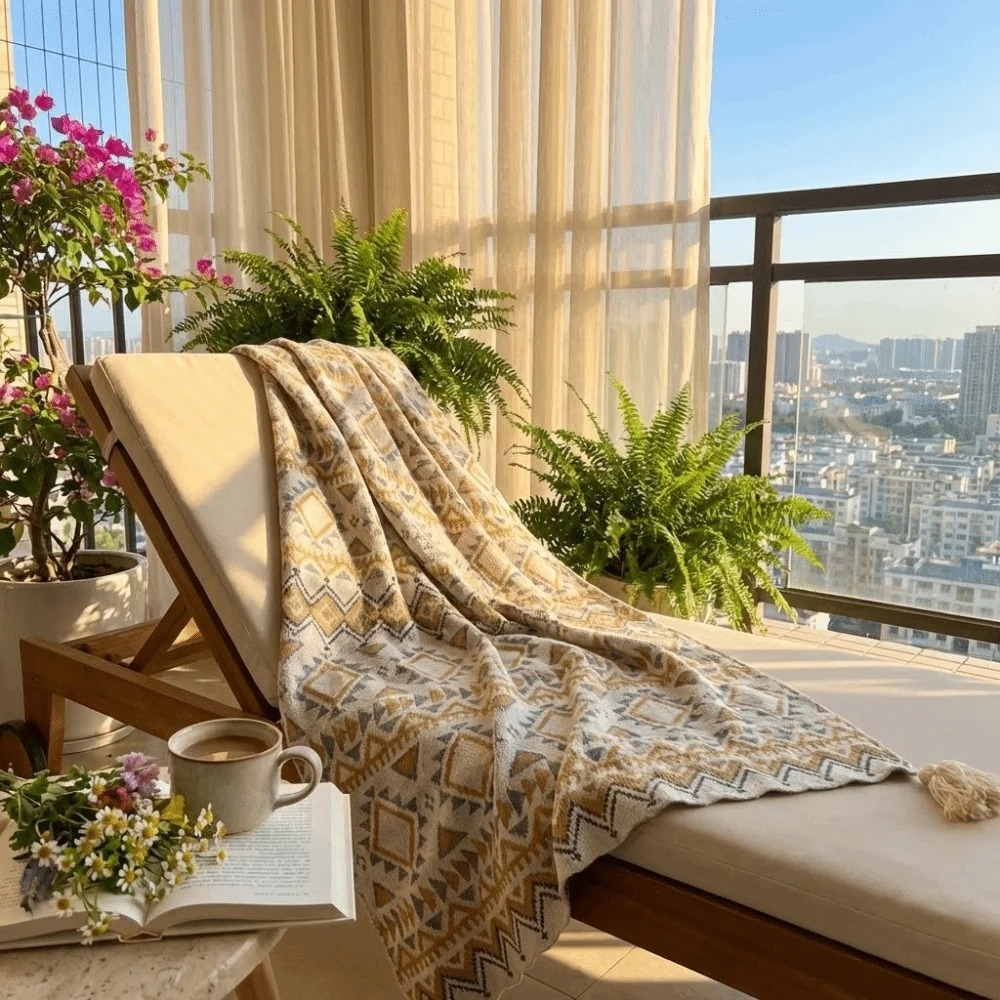 Винтажные пледы в стиле бохо с – обзор и цена Boho Throw Blanket Fringe