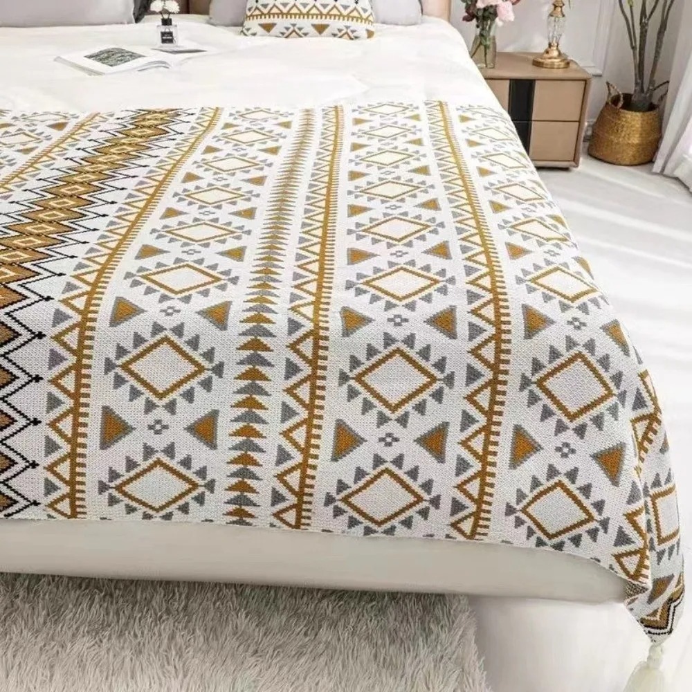 Винтажные пледы в стиле бохо с – обзор и цена Boho Throw Blanket Fringe