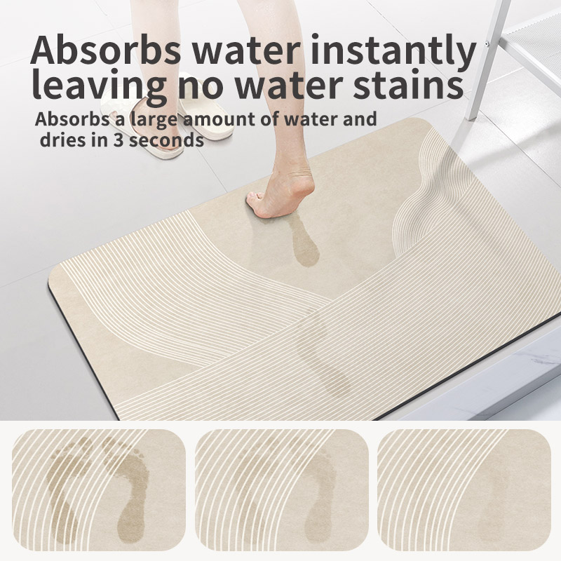 Коврик для ног Diatomite, впит – обзор и цена Quick Dry Diatomite Bath Mat