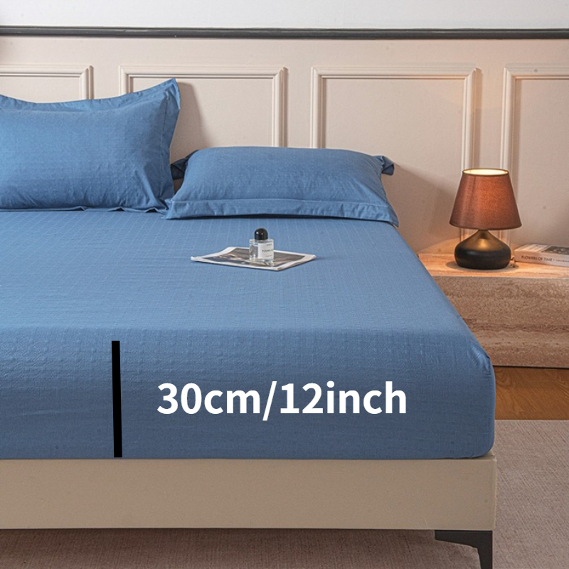 Новая рельефная простыня из ми – обзор и цена Fitted Bed Sheets Deep Pocket