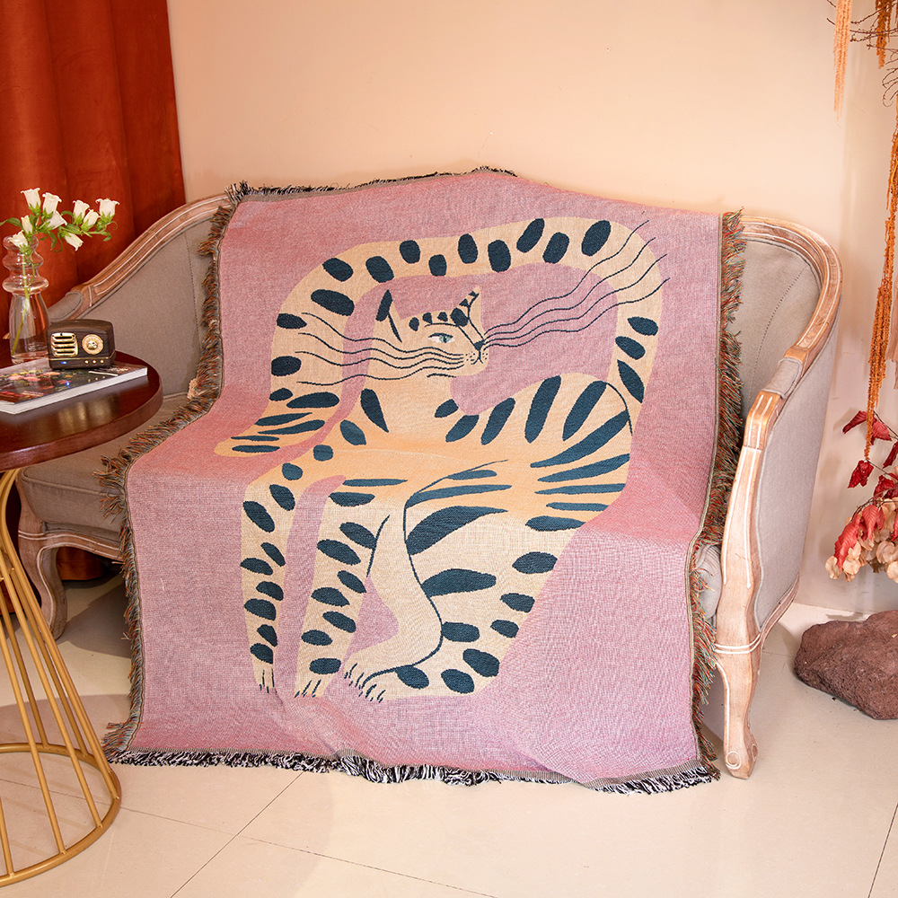 ТКАНЕВОЕ покрывало в стиле Ins – обзор и цена Boho Throw Blanket Fringe