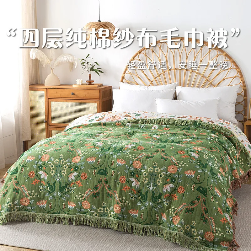 Покрывало из чистого хлопка, м – обзор и цена Muslin Cotton Bedspread