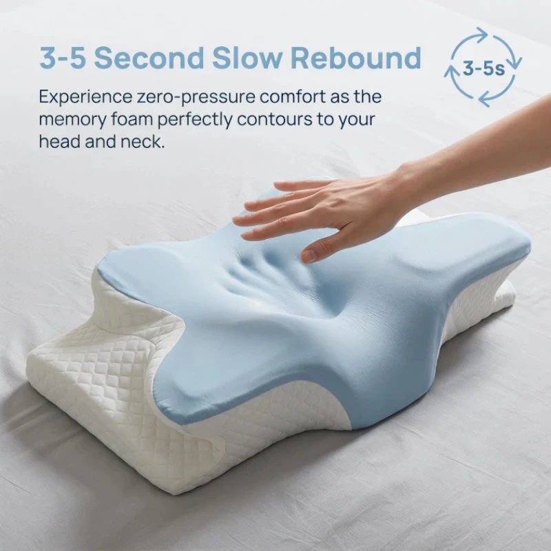 Дышащая охлаждающая ортопедиче – обзор и цена Memory Foam Orthopedic Pillow Neck Pain
