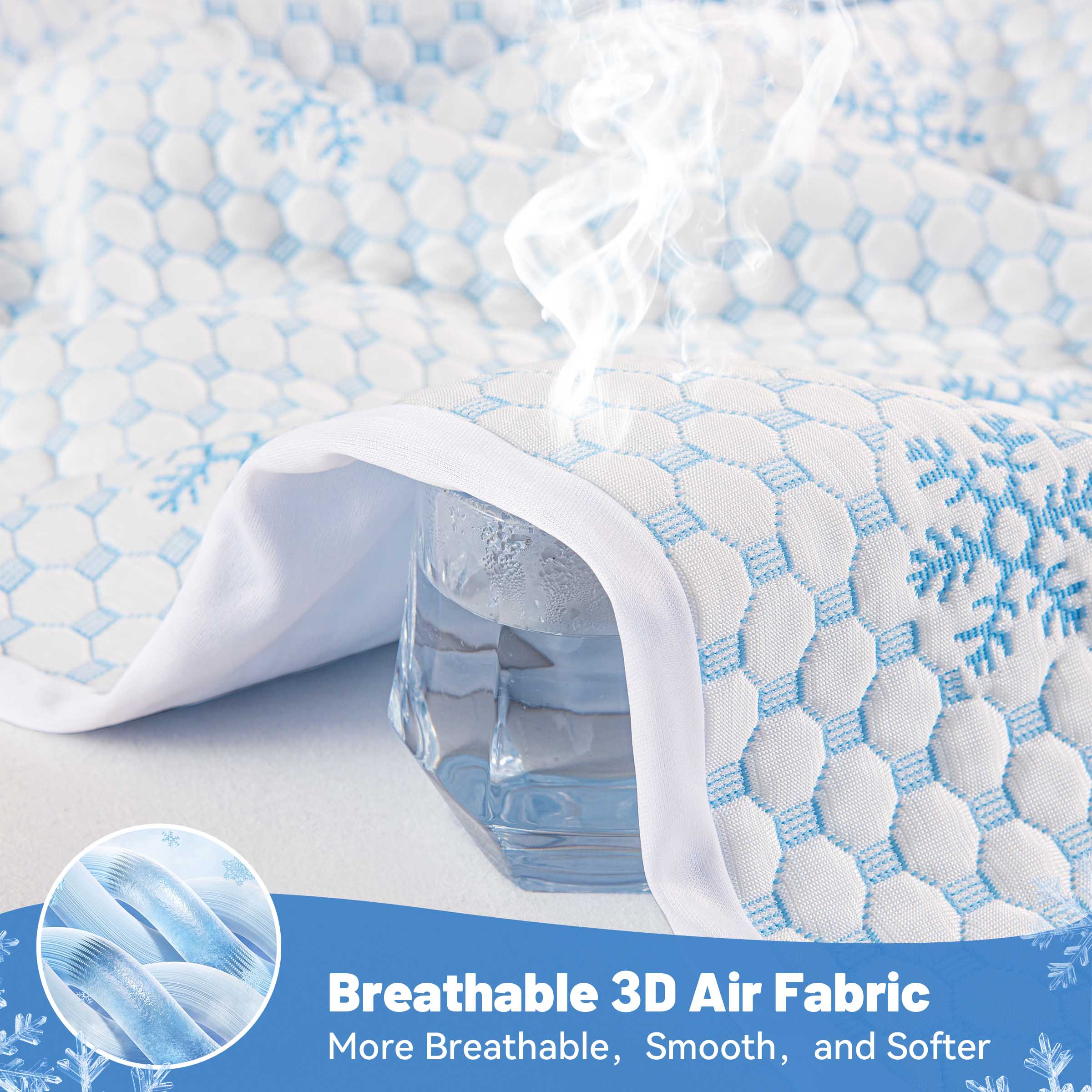 Водонепроницаемый охлаждающий  – обзор и цена Waterproof Mattress Protector Breathable