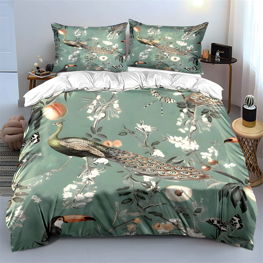 Комплект постельного белья из  – обзор и цена Aesthetic Floral Duvet Cover