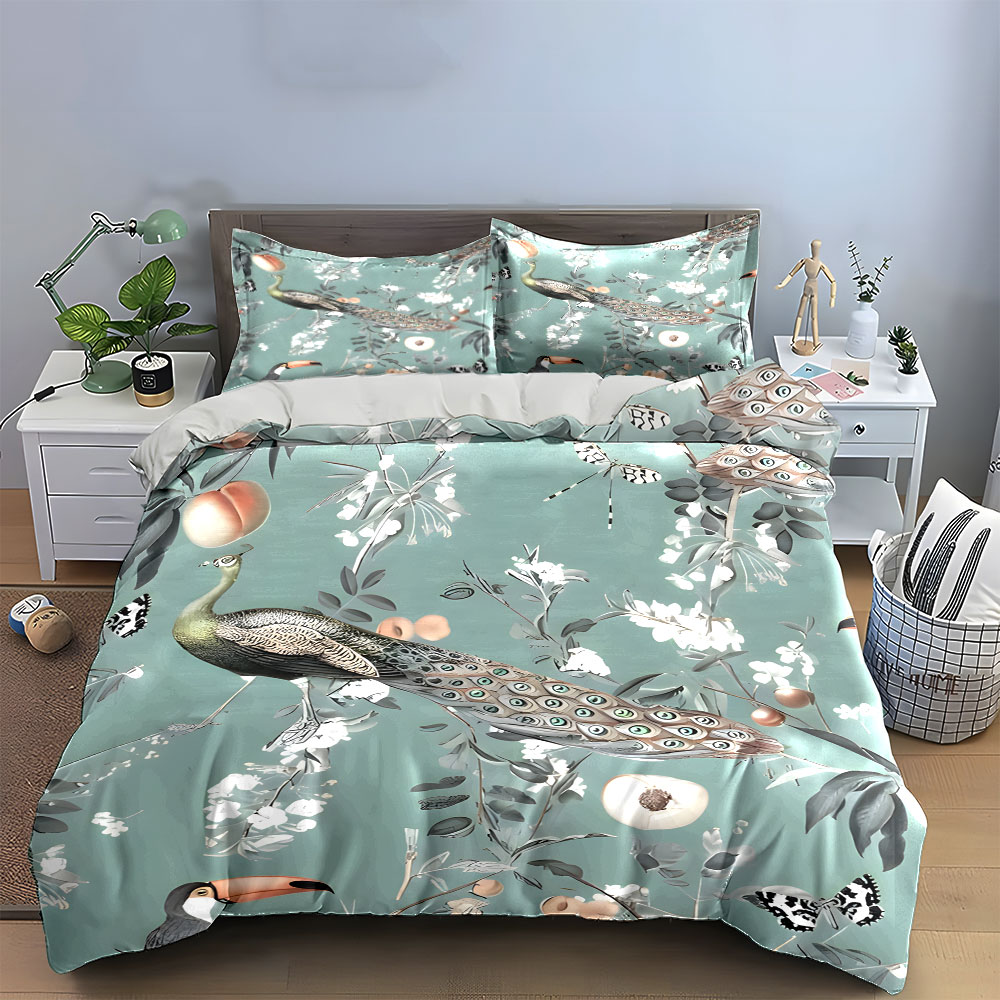Комплект постельного белья из  – обзор и цена Aesthetic Floral Duvet Cover