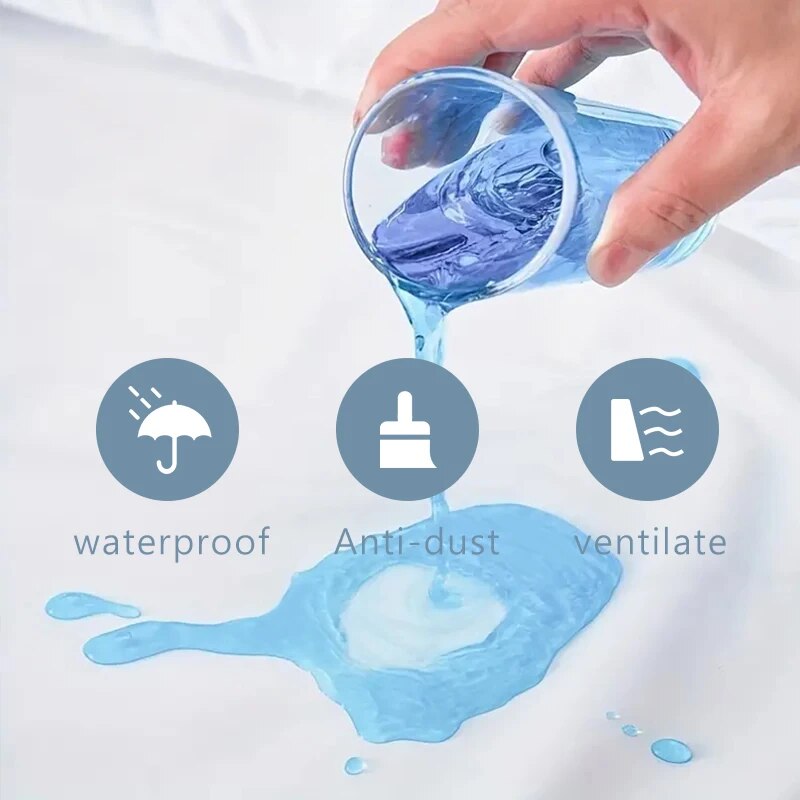 Водонепроницаемая защита для м – обзор и цена Waterproof Mattress Protector Breathable
