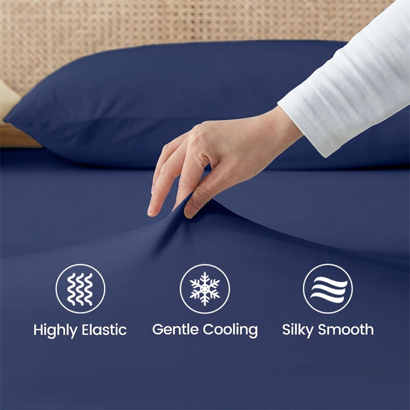 Охлаждающая простыня на резинк – обзор и цена Fitted Bed Sheets Deep Pocket
