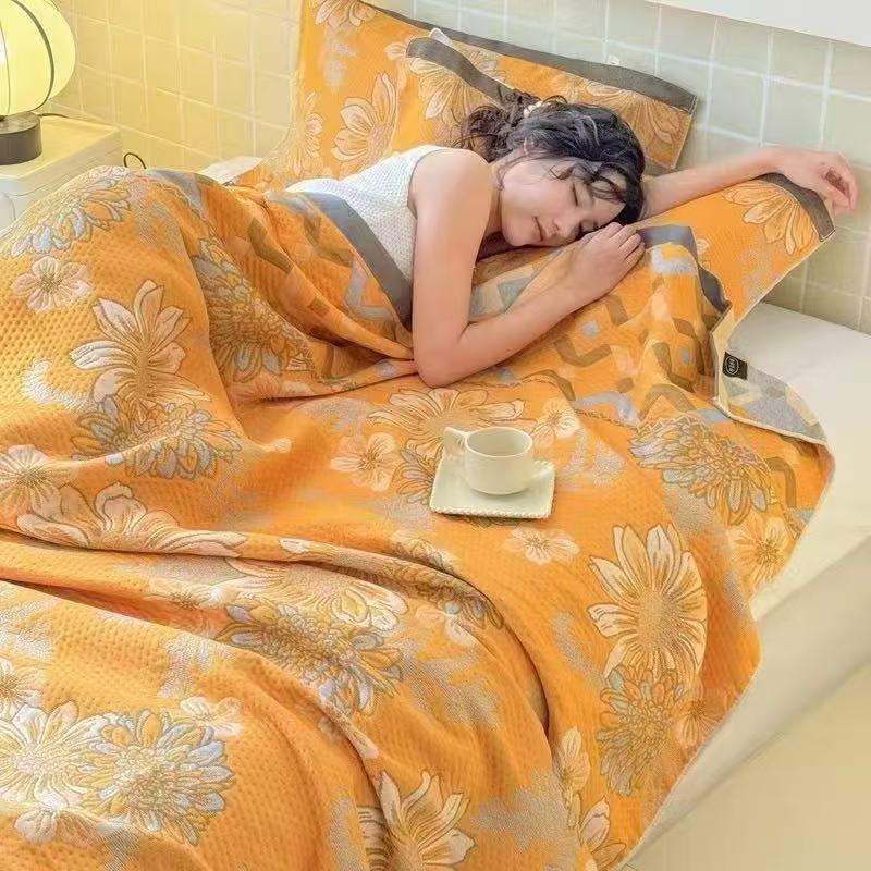 6-слойное муслиновое одеяло ра – обзор и цена Muslin Cotton Bedspread