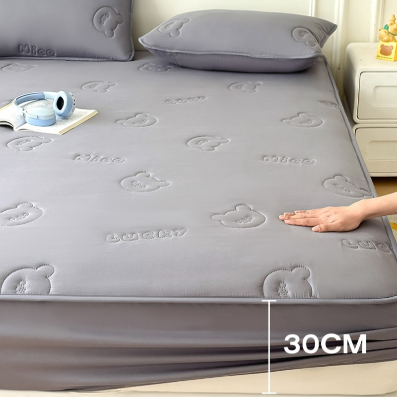 Ультразвуковой стеганый наматр – обзор и цена Waterproof Mattress Protector Breathable