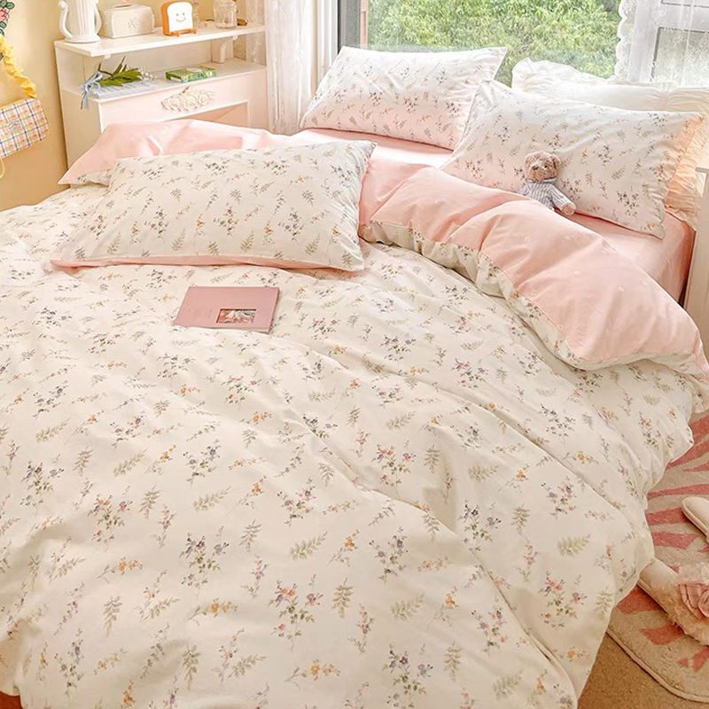 Комплект постельного белья Ins – обзор и цена Aesthetic Floral Duvet Cover