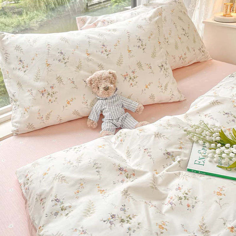 Комплект постельного белья Ins – обзор и цена Aesthetic Floral Duvet Cover