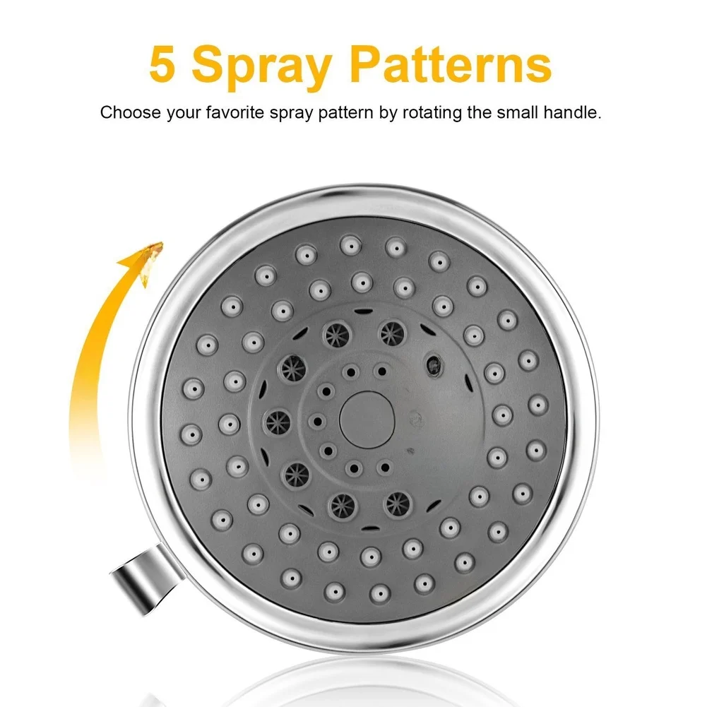 Ручная душевая лейка высокого  – обзор и цена High Pressure Shower Head Handheld