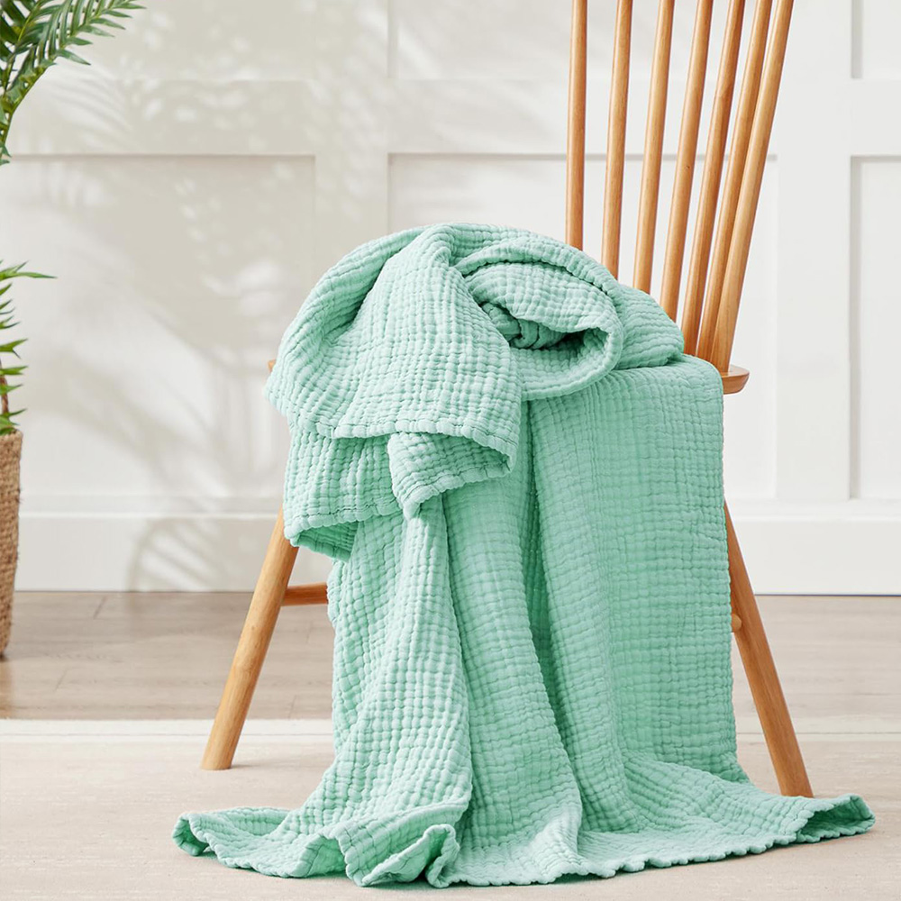 Шестислойные хлопковые муслино – обзор и цена Muslin Cotton Bedspread