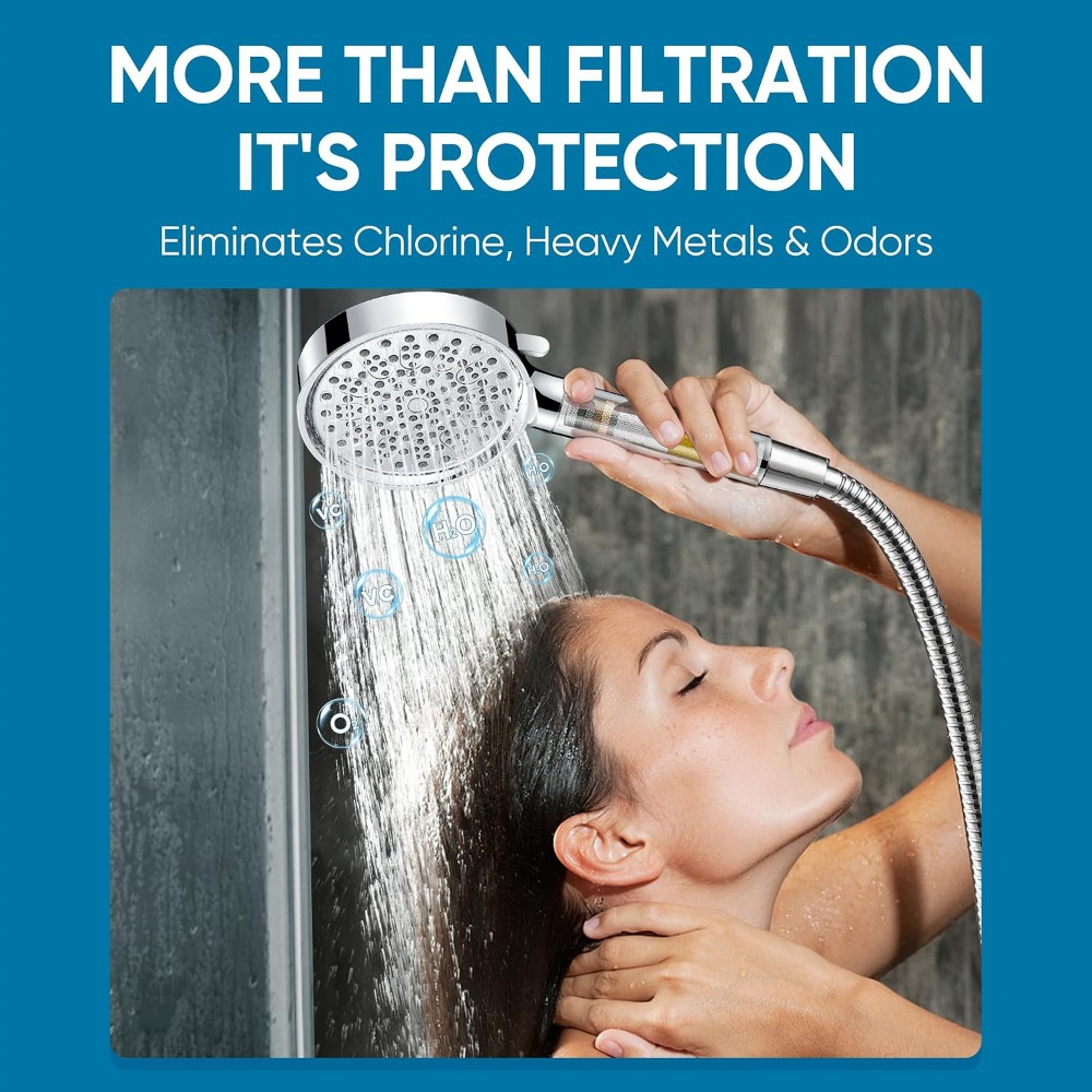 Фильтрующая душевая лейка с ру – обзор и цена High Pressure Shower Head Handheld