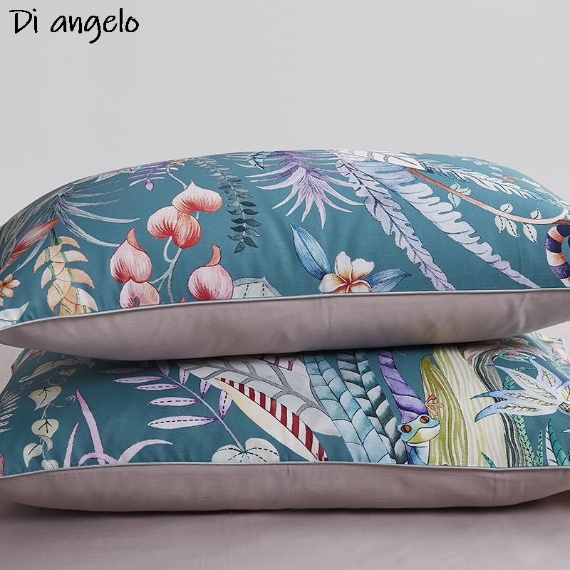 600TC 4 шт. египетский хлопок  – обзор и цена Aesthetic Floral Duvet Cover