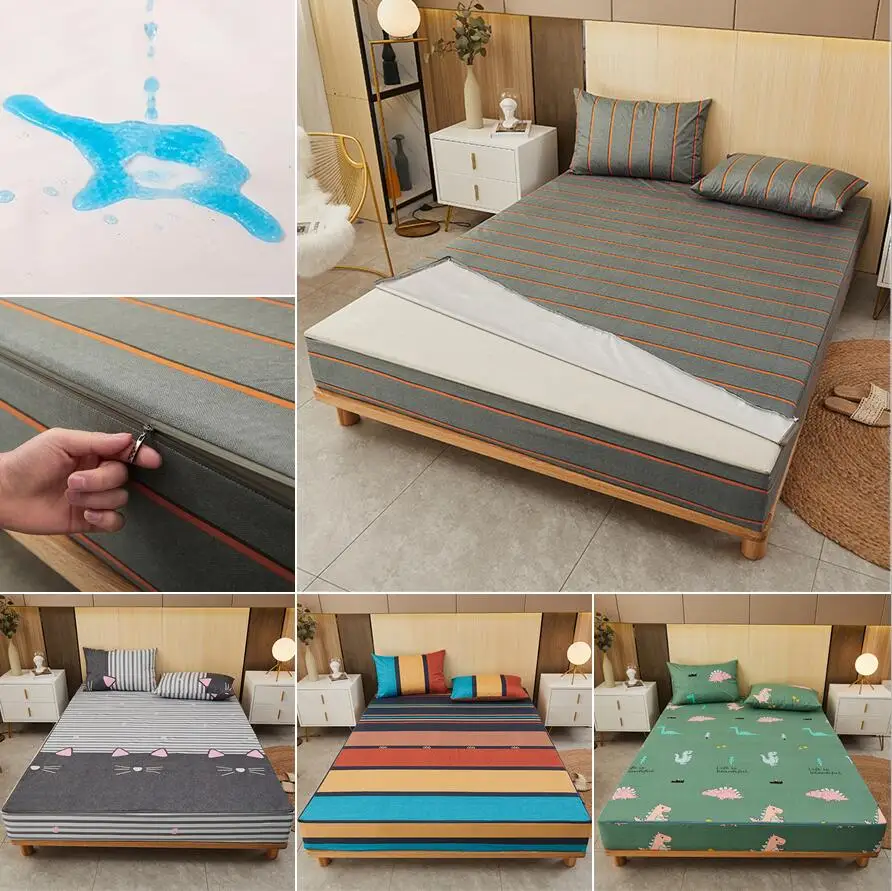Наматрасник на молнии, шесть с – обзор и цена Waterproof Mattress Protector Breathable