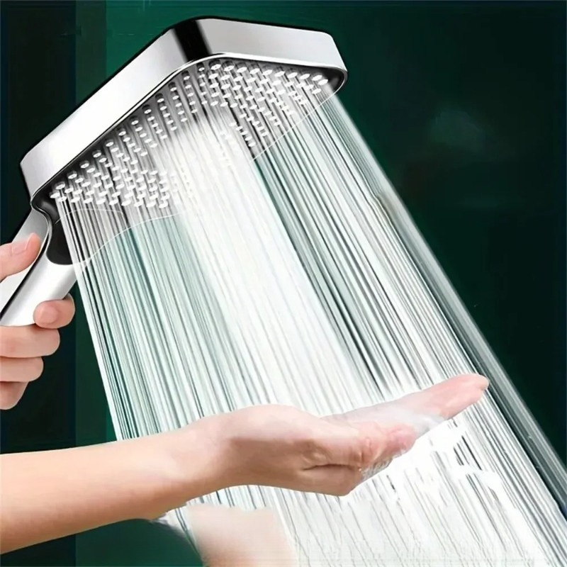 Квадратная ручная душевая лейк – обзор и цена High Pressure Shower Head Handheld